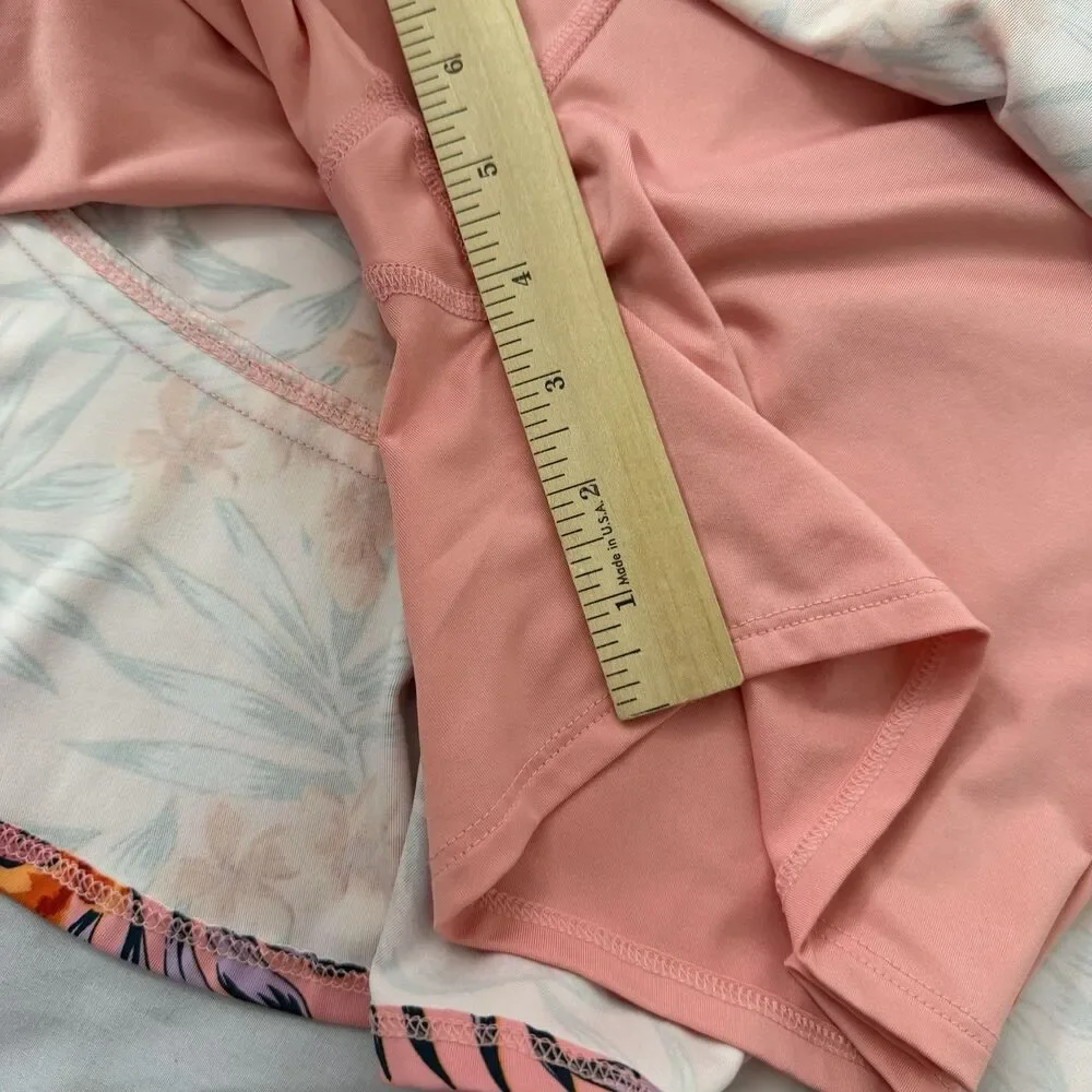 Tommy Bahama Skort Skirt Womens Large Peach Pink Active Golf Upf 50 Beach Tennis